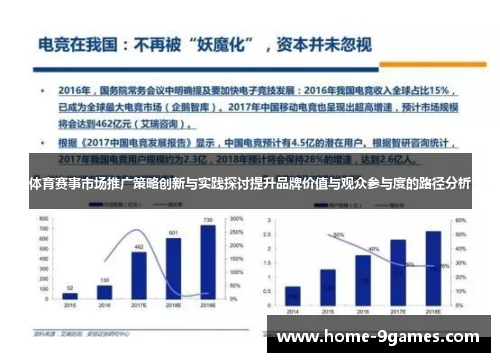 体育赛事市场推广策略创新与实践探讨提升品牌价值与观众参与度的路径分析