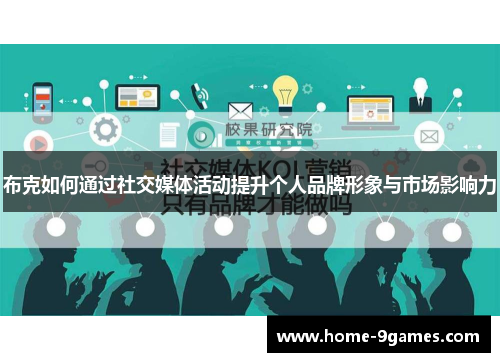 布克如何通过社交媒体活动提升个人品牌形象与市场影响力